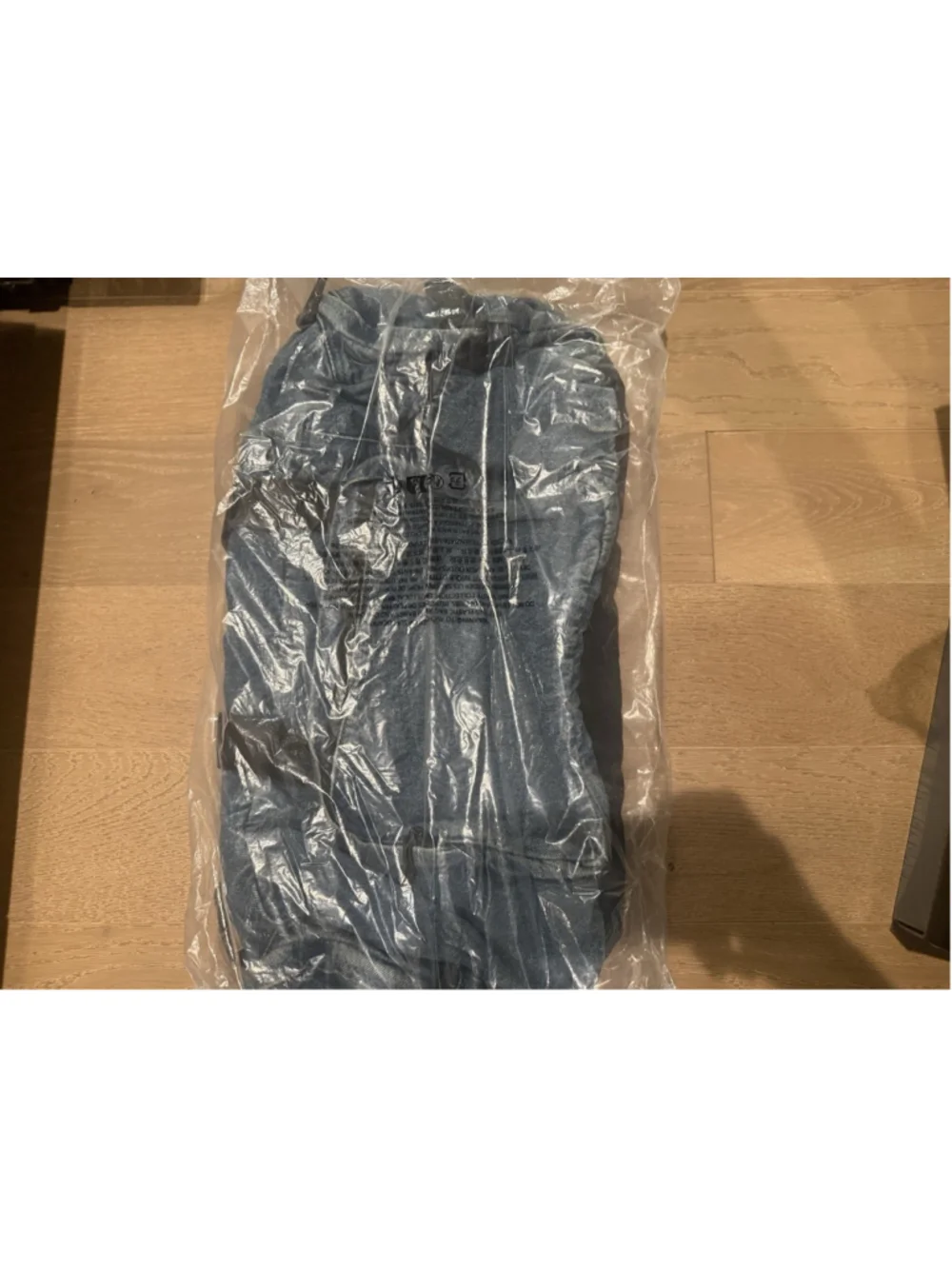 Supreme Denim Duffle Bag BLUE FW25 Washed Indigo NEW